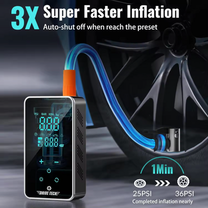 The All new DriveTech ultimate tire inflator